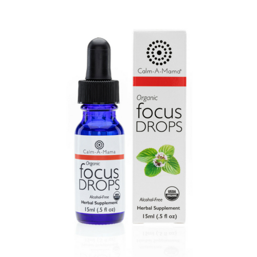 Focus Drops - USDA Organic - Pregnant or Nursing Mom & Baby Safe